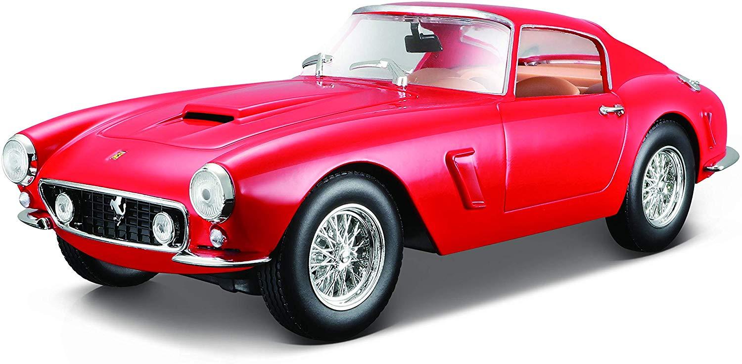 

BBURAGO "Коллекционнная машина BB 18-26025 1:24 FERRARI 250GT BERLINETTA PASSO CORTO RED, Красный"