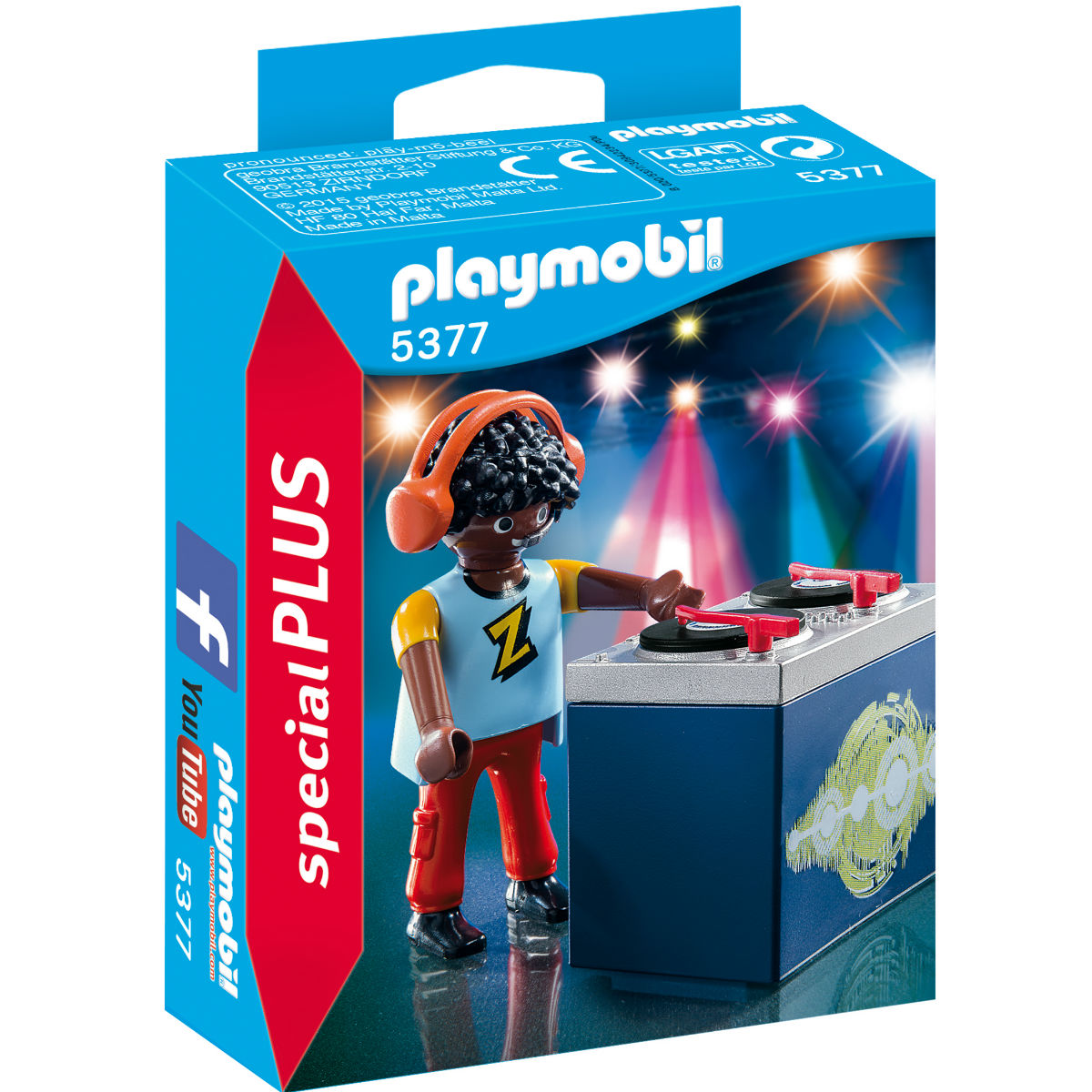 

Playmobil Конструктор Экстра-набор: Ди-джей