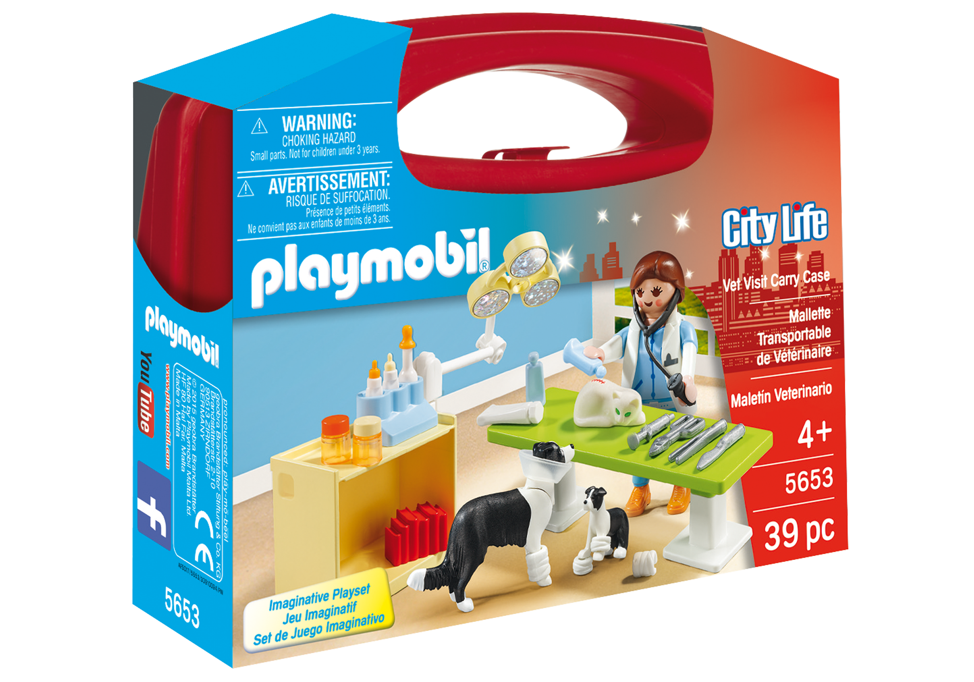 

Playmobil Конструктор Возьми с собой: Посещение ветеринарной клиники