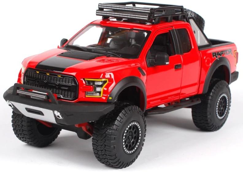 

Maisto "Ford F-150 Partor Pickup Red 2017 1:24 | 32520" - Металлическая модель