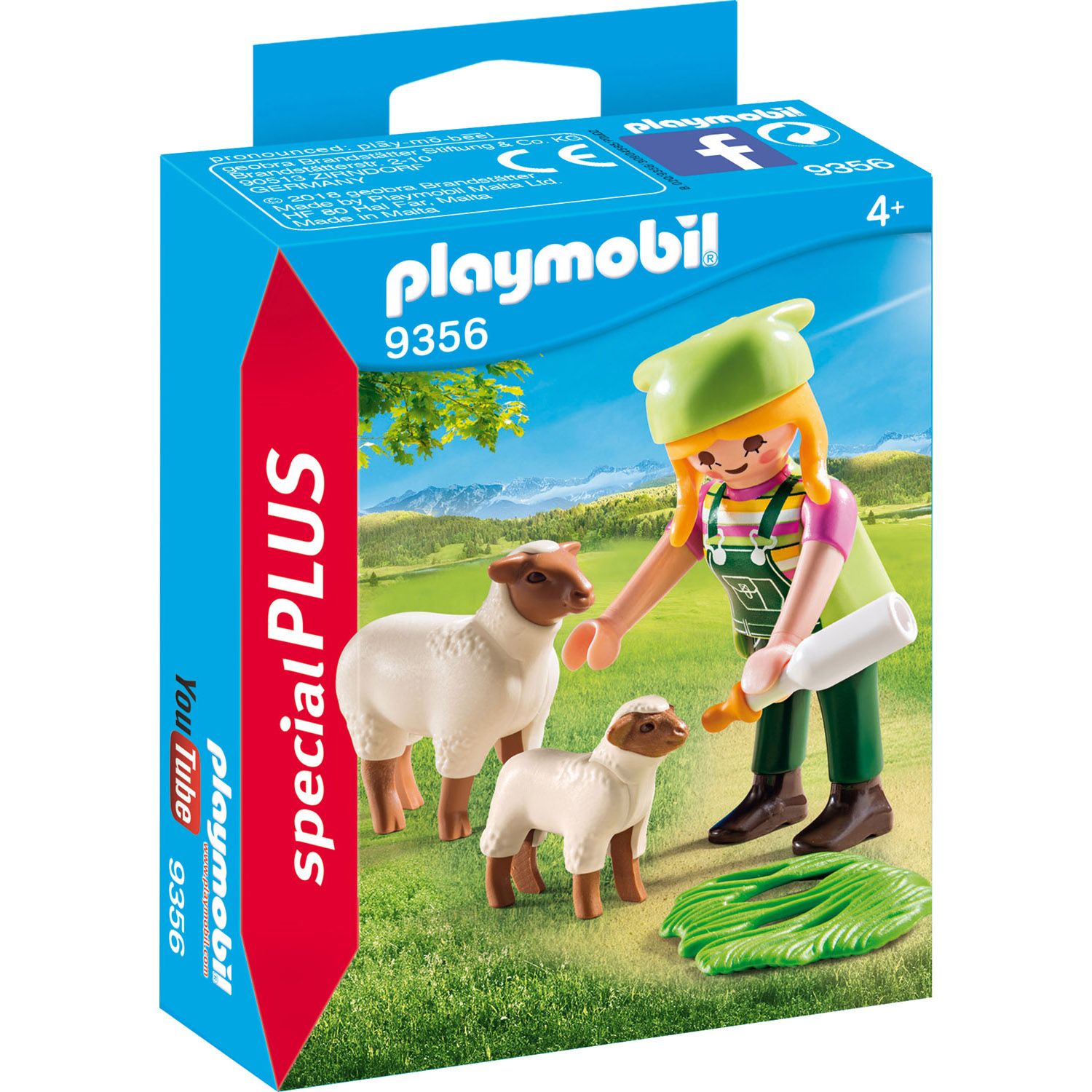 

Playmobil Конструктор Экстра-набор: Фермер с овцами