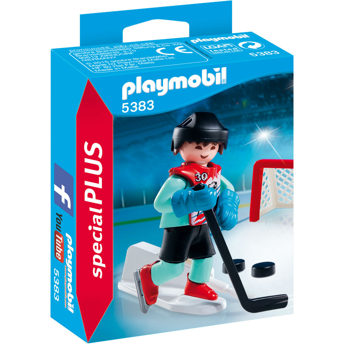 

Playmobil Конструктор Экстра-набор: Тренировка хоккей