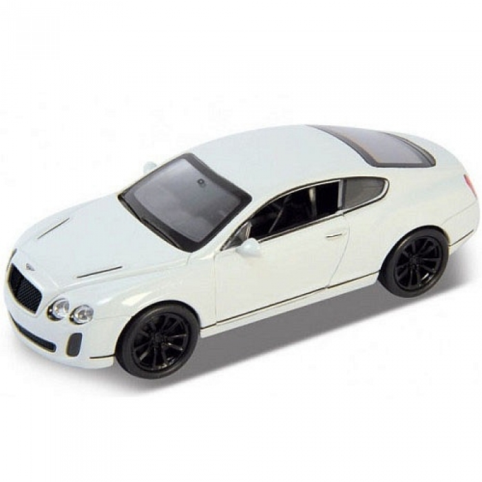 

Welly "Bentley Continental Supersports" - модель машины 1:34-39, белый