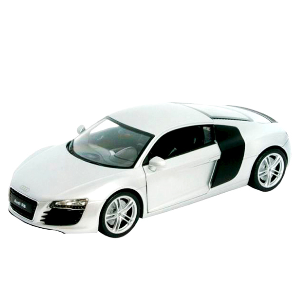 

Welly "Audi R8" - модель машины 1:34-39, белая