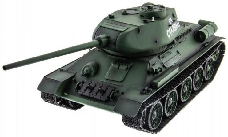 

Heng Long "T-34 / Т-34М Li-Ion с дымом 1:16 | HL-3909-1 PRO" - радиоуправляемый танк