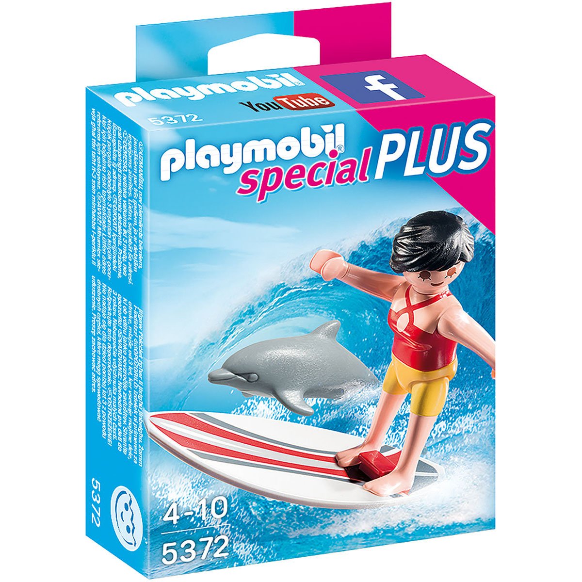 

Playmobil Конструктор Экстра-набор: Серфингист с доской