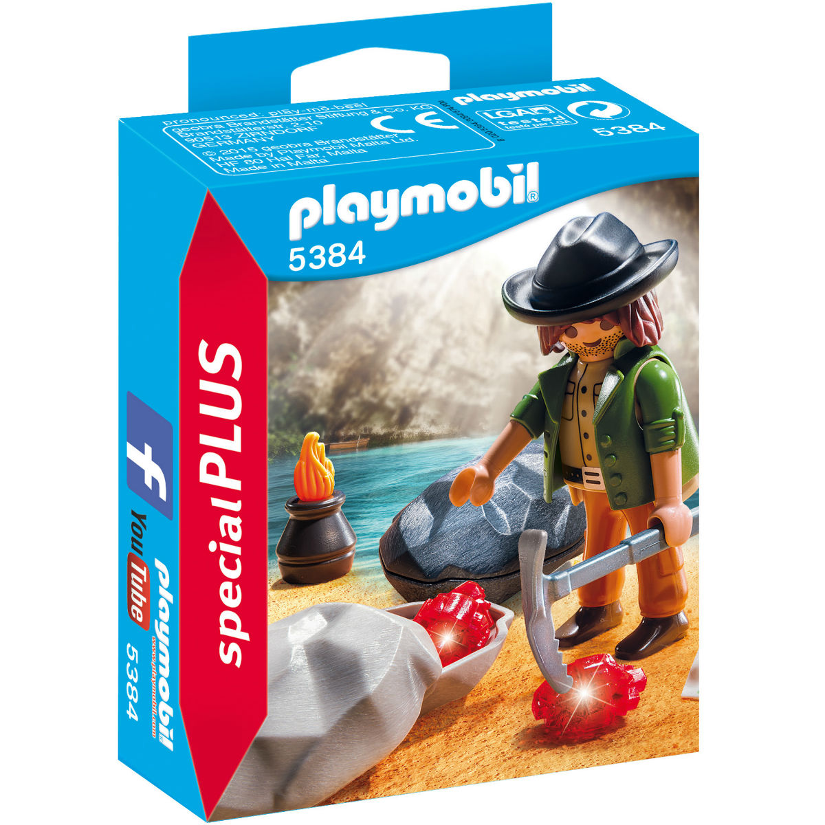 

Playmobil Конструктор Экстра-набор: Охотник за драгоценными камнями