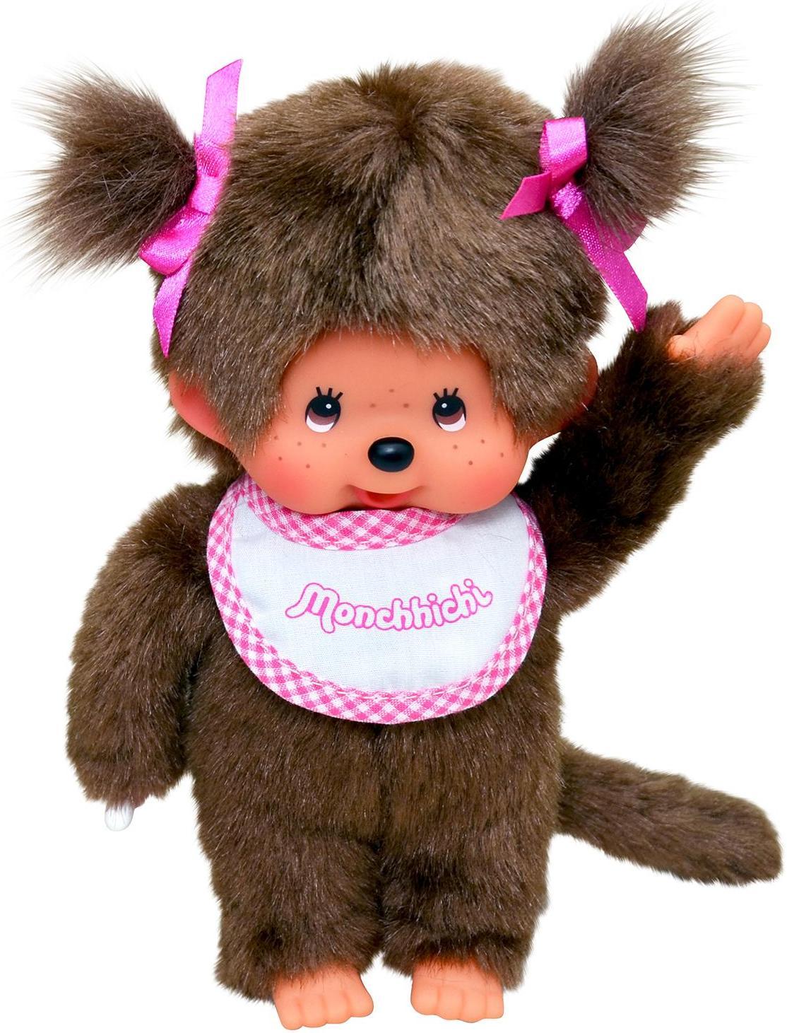 

Monchhichi 20 см девочка в слюнявчике