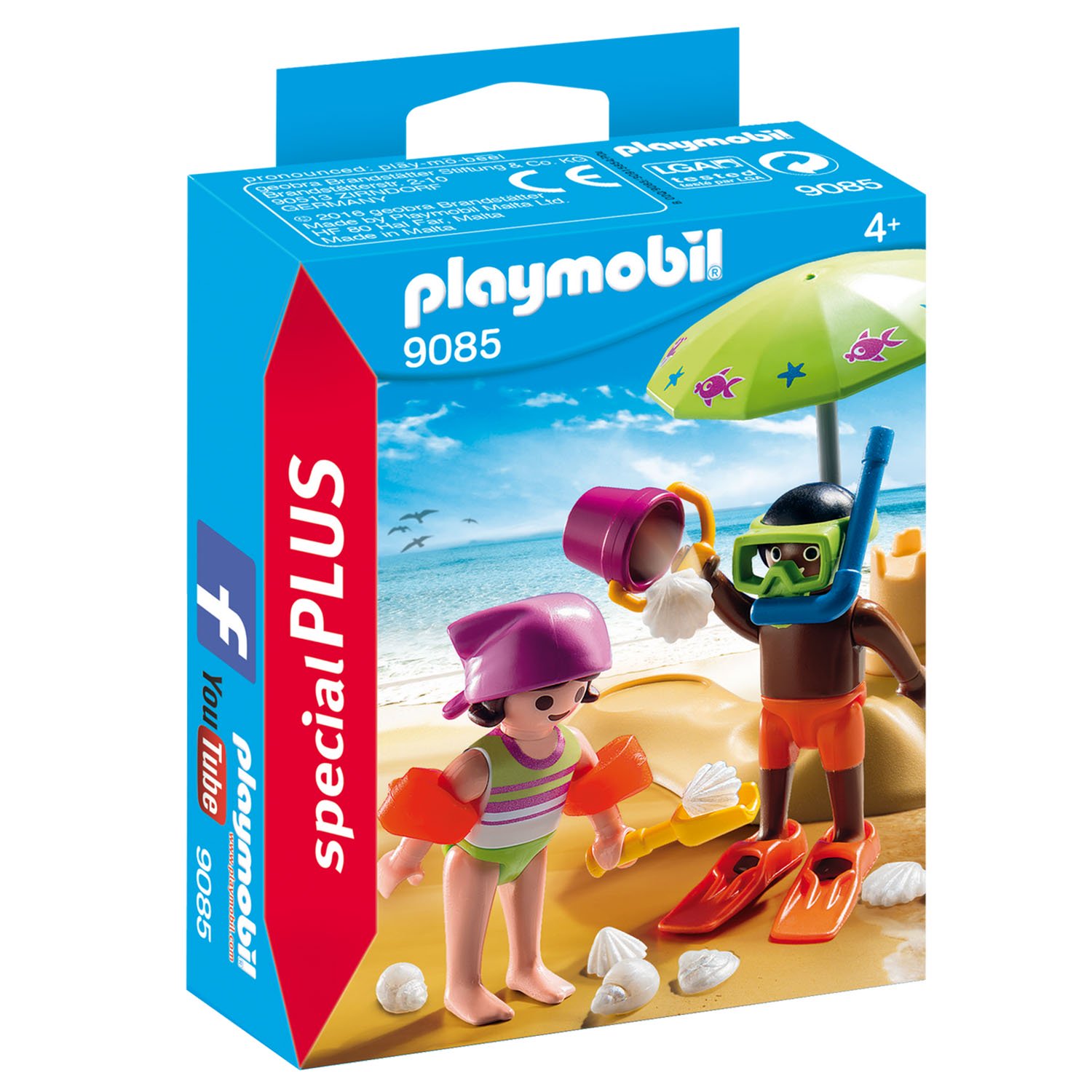 

Playmobil Конструктор экстра-набор: Дети на пляже