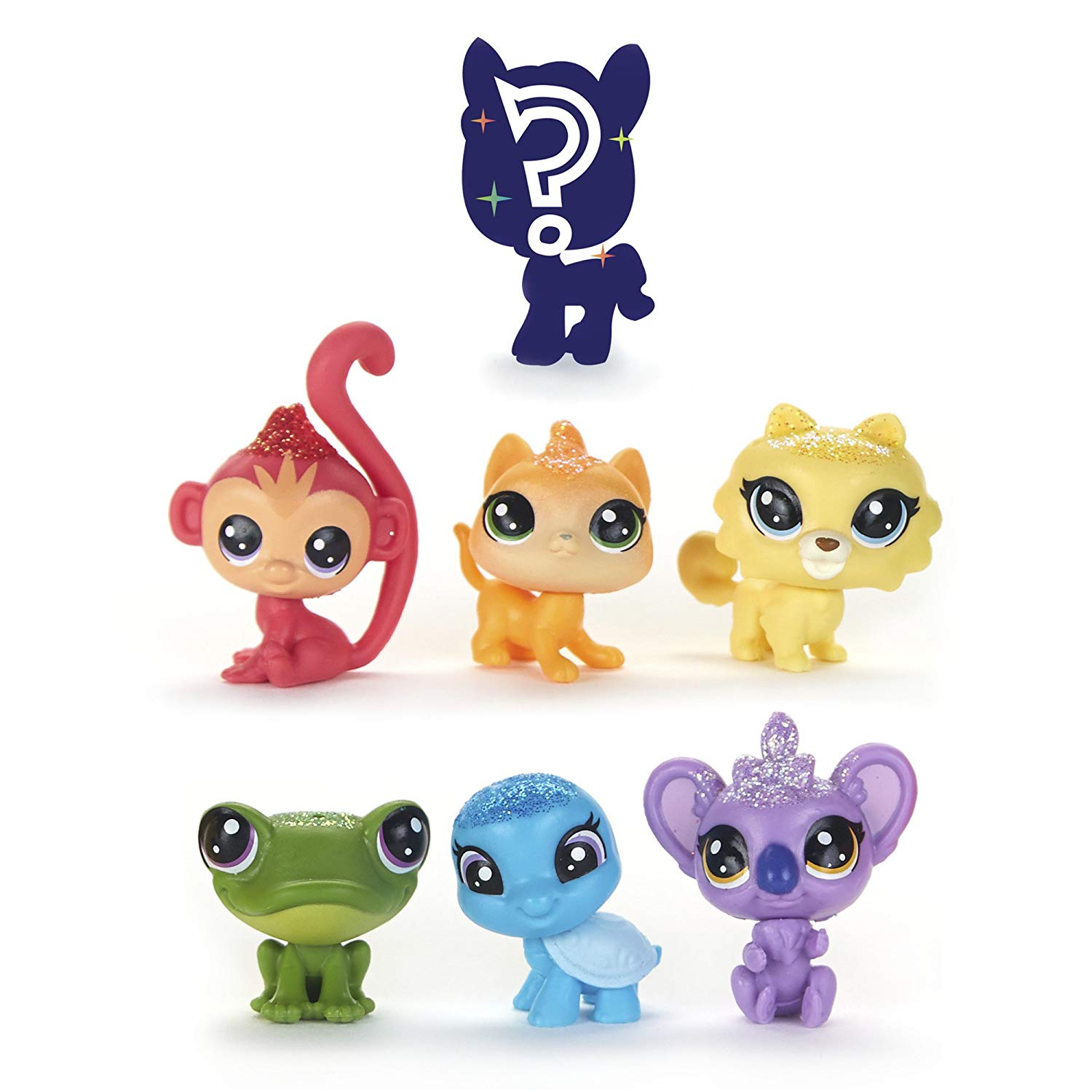 

Littlest Pet Shop Игрушка-сюрприз "7 радужных петов"