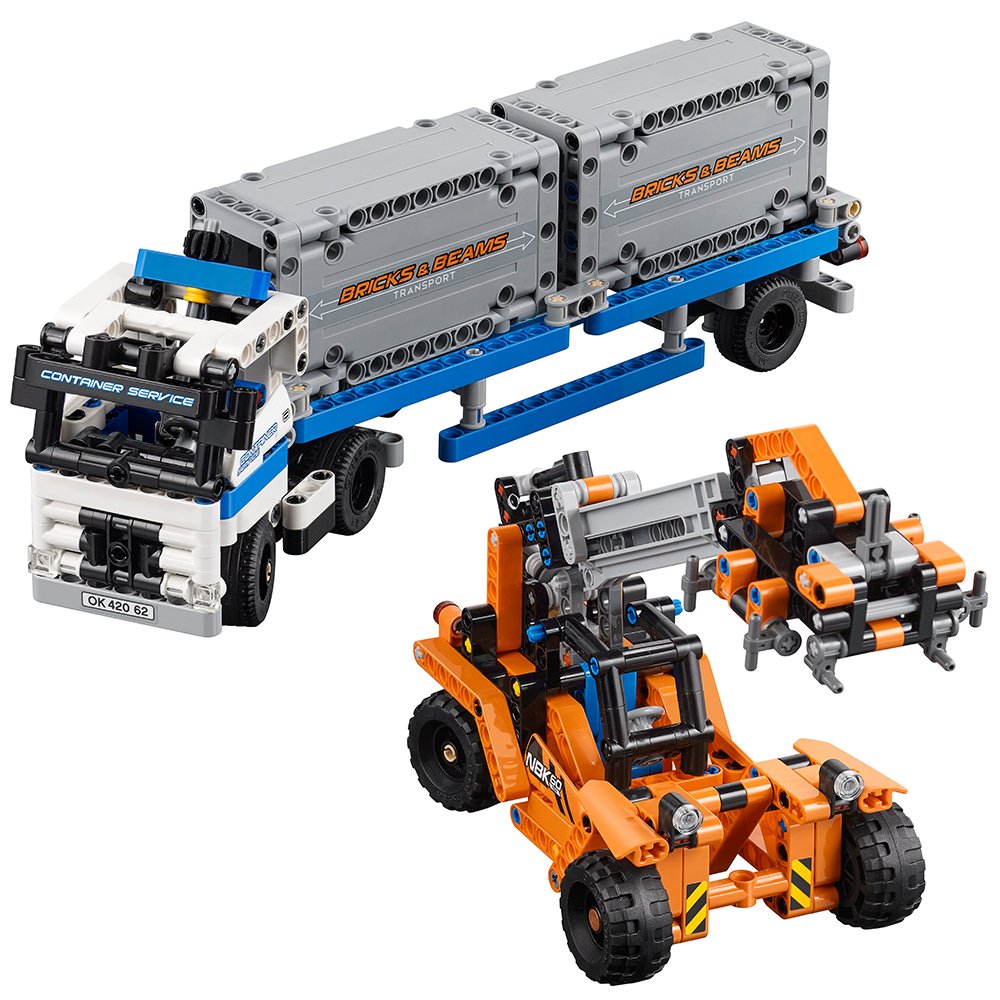 

Lepin "Конструктор 20035 - Контейнерный терминал | Technic 42062"